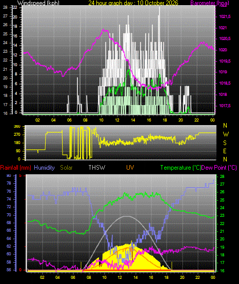 24 Hour Graph for Day 10